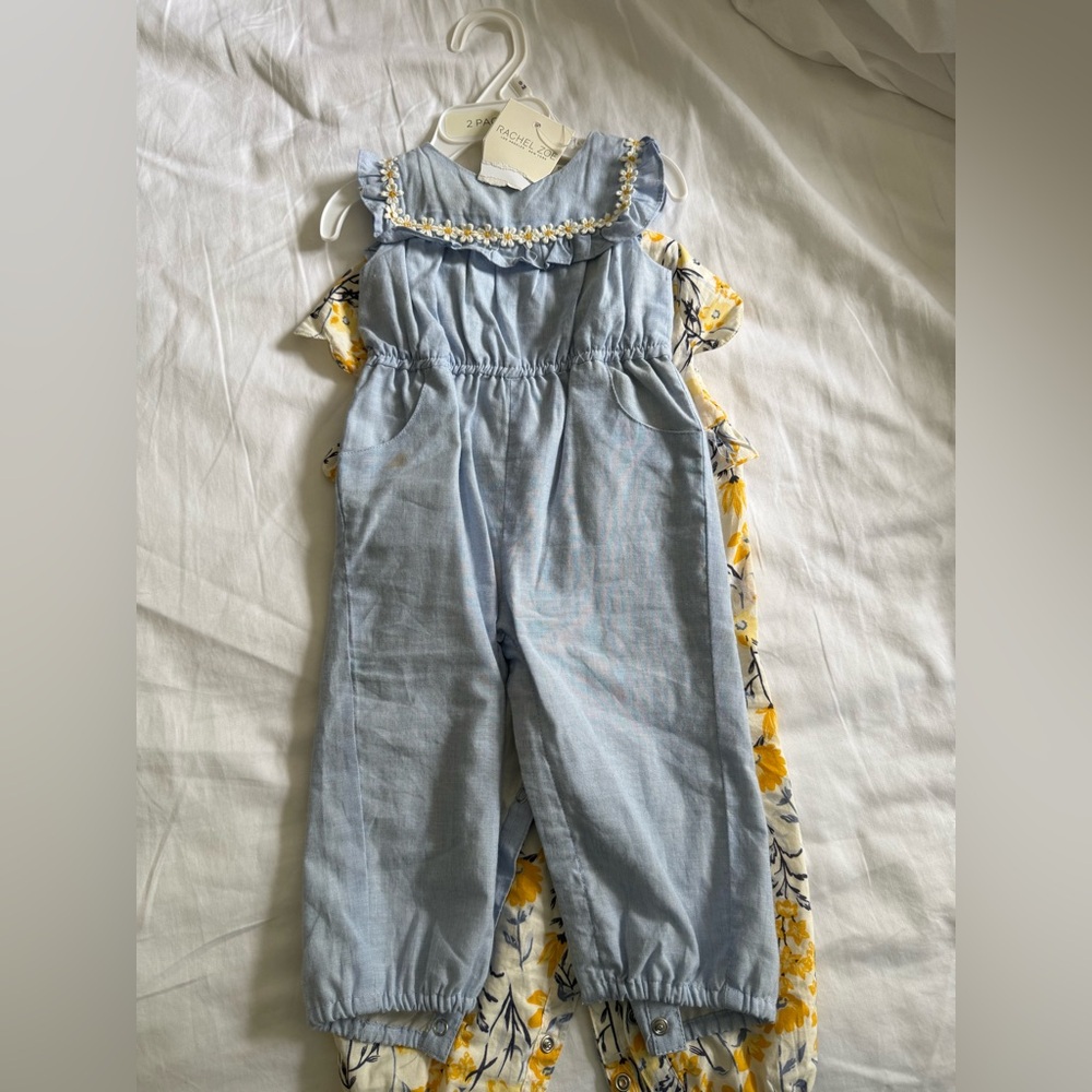 Blue baby girls 2 Jumpsuits Rachel Zoe